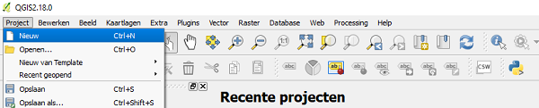 QGIS nieuw